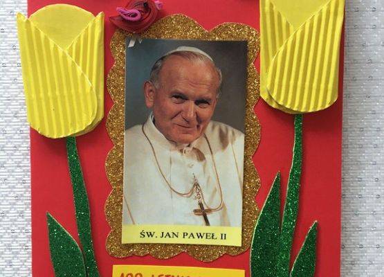Świętujemy 100-lecie urodzin Jana Pawła II grafika