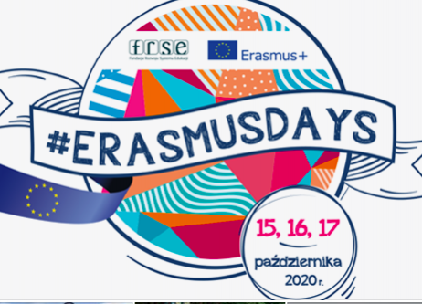 Międzynarodowe #ErasmusDays 2020 grafika