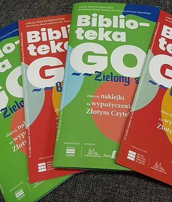  Zapraszamy do udziału w akcji czytelniczej Biblioteka Go – Zielony szlak