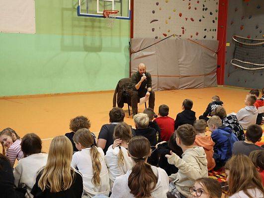 Nadleśnictwo Lębork gościnnie w naszej szkole